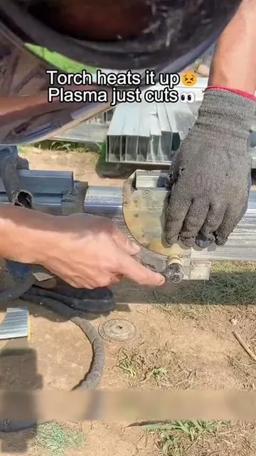 A Faster Tool Than Traditional Cutting Torch#plasmacutter #weld #arccaptain #summerVibes 