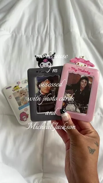 The way I’ve made so many pc! 🙈🖤 @Hanin Official  #michealjackson #photocard #journaling #fyp #xyzbca 