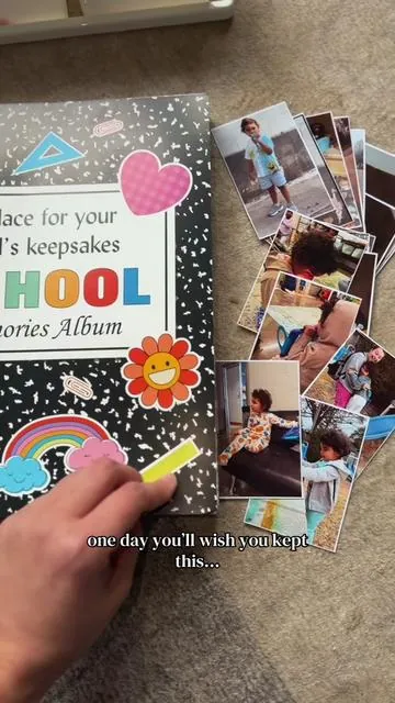 They won’t be little forever, and I want to document everything along the way so they always remember! #keepsake #memorybook #parentsoftiktok #toddlersoftiktok #giftforher 