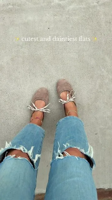 Cutest ballet flats #balletflats #sliponshoes #flats #cuteshoes @Project Cloud Shoes 