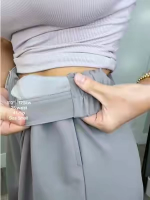 chic classy tailored wide leg pant #widelegpants #highwaistedpants #chic #classy 