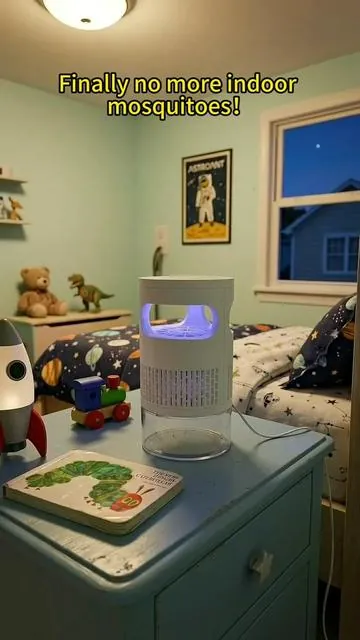 Check out this cheap flying insect trap for indoors!These things works so well, but they are typically wayto expensive. Not anymore! This is a great deal, don'tmiss it.#pestcontrol #naturalhome #mosquitotrap #homeupgrade #simpleliving 