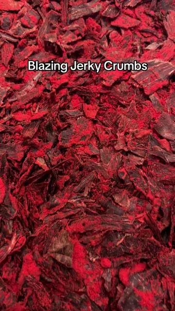 Blazing hot crumbs  #fyp #elranchitojerky #carneseca #beefjerky 