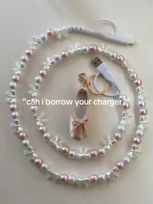 I guess 😭 #charger #beadedcharger #girly #girlytok 