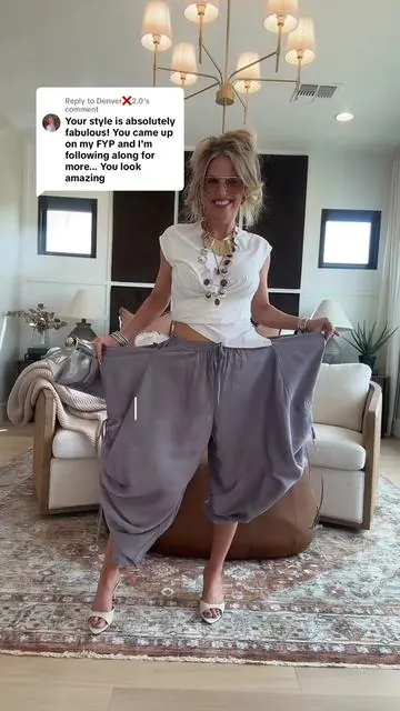 Replying to @Denver❌2.0 keep or return? It’s giving genie & SJP and I’m totally here for it 🤩 #keeporreturn #grwm #tiktokmademebuyit #boho 