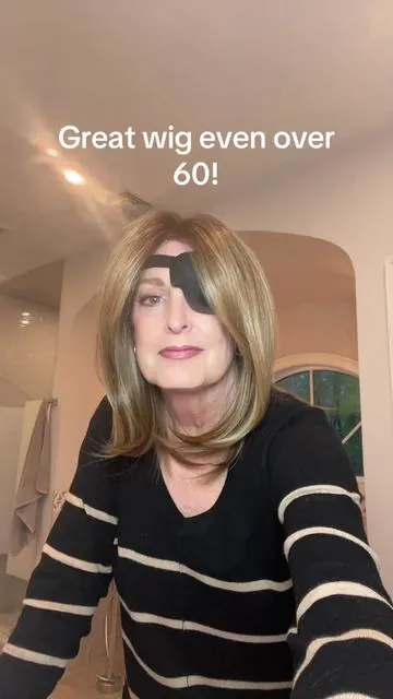 Classic wig for all ages!#gettingolderandwiser#thinninghairsolution #transitiontogrey#gluelesswigs#onnathair @onnathair