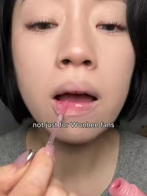 Fan or not, if you love a good milky pink lips, these are for you 🥹 @Rom&nd US #romand #wonhee 