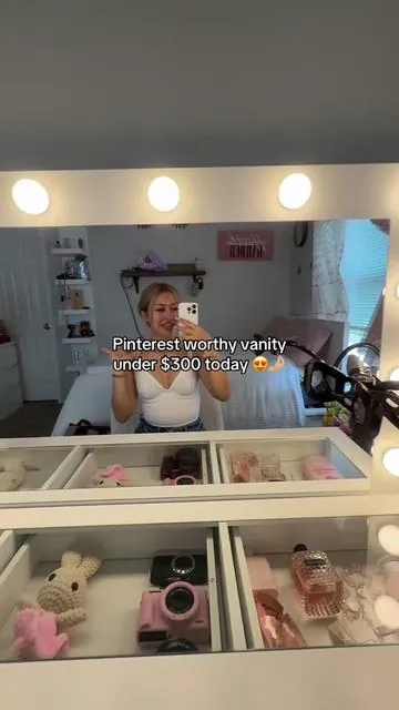 it’s over 30% off today 😩🤌🏼 #vanity #makeup #dream #pinterestboard 