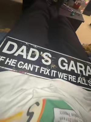 Getting this for my dad 😭😭 #funnysign #warningsign #frat #college #tiktokshopcreatorpicks