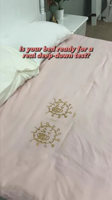 Deep‑hidden dust in your mattress – you can't see it, but it's there.#vacuumcleaner #Tiktokshopstockup #SummerVibes #cleaning #vacuum 