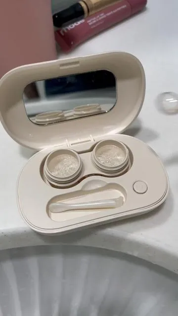 Travel size bring it anywhere #contacts #contactlenses #contactlenscare #contactlenscleaner #highfrequency p