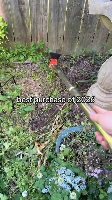 This tool just made yard work way less miserable 😮‍🔥🌿✨ The CKLT 2-in-1 Garden Hoe and Weed Puller Rake is the smart gardening upgrade every homeowner needs. With dual functionality and a long adjustable handle, it helps you tackle weeds, loosen soil, and clean up garden beds without bending over all day. If your garden tools make everything harder… this is your upgrade. 🌱 Perfect for: • Pulling weeds from flower beds • Loosening soil & prepping garden rows • Yard cleanup & landscaping tasks • Gardeners who want less strain, more results ✨ Why you’ll love it: • 2-in-1 hoe + weed puller rake design • 60-inch adjustable long handle • Helps reduce bending and back strain • Durable tool for regular garden use • Faster, easier outdoor maintenance This is the kind of tool people wish they bought seasons ago. If it’s still in stock… don’t wait. #GardeningTools #WeedingTool #GardenHack #YardWork #OutdoorEssentials 