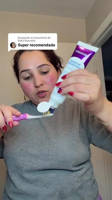 Respuesta a @Dalia Gonzalez #fyp#viral#dientesblancos#pastadedientes 