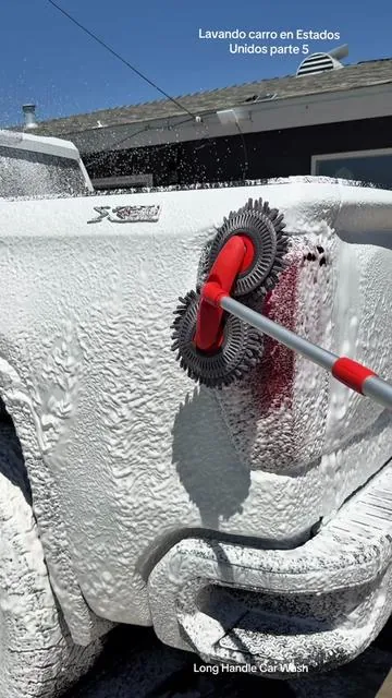 #long #handle #Car #wash Long Handle Car Wash lavando carro Estados Unidos 