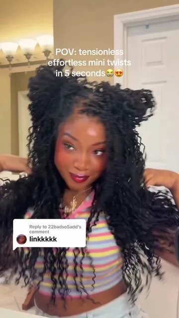 Replying to @22badsoSadd idk what I would do without her😫 #frodio #minitwists #hairstyles #beginnerfriendly #summervibes 