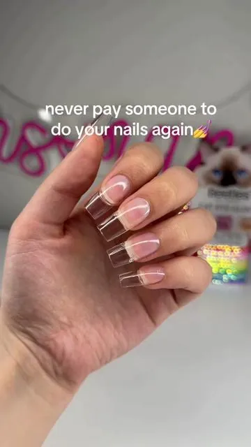 I’ve probably saved THOUSANDS doing this 💅 @AILLSA  #diynailkit #gelxnails #diynails #gelxnailkit #nailtutorial 