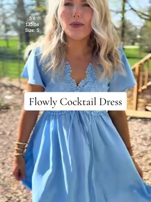 wedding guest dress for the summer 🤍 IM OBSESSED! @Florboom  #flowydress #cocktaildress #weddingguestdress #lacedress #summerdress 