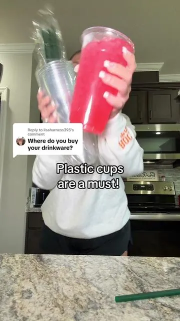 Replying to @lisaharness393 I always get mine from TT! That leakprood lid is a requirement for me 🤭 #plasticcups #togocups #disposablecups #tumblers #tiktokshopstockup 