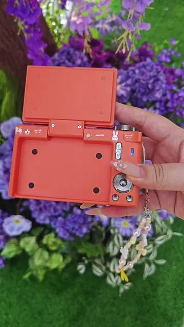 I have a cute camera #camera #digitalcamera #nostalgia #tiktokshopstockup #tiktokshop 