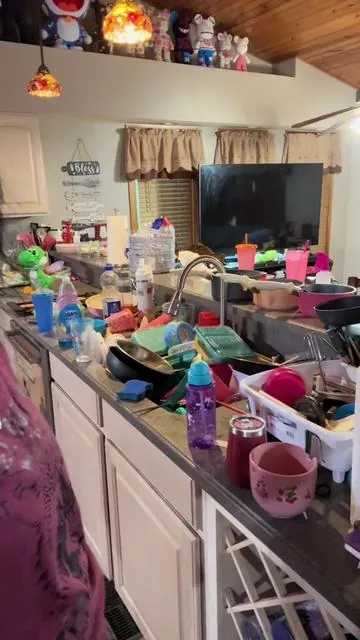 If paper plates are bad and dishes in the sink is bad what else is there? Asking for a friend #paperplates #lol #cleanwithme #momsoftiktok #fyp 