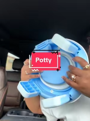 Literally a must have for me… #potty #pottytrainninghacks #pottytraininngtipsneeded #collapsablepotty #momhacks 