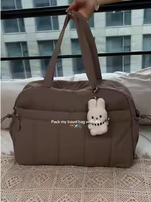 getting my stuff together for a Florida Memorial Day trip✈️✨#bagsmart #everydaybag #travelbag #summervibes #memorialdayweekend 
