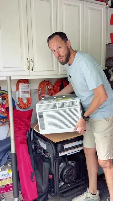Beat the summer heat this year with this window air conditioner. #ac #airconditioning #summerheat #home #coldair 