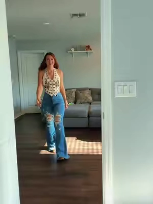 Okay this top belongs at a country concert 