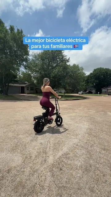 La Electric Folding Bike 500W ⚡️  Bateria potente 48V🔋  Súper resistente 💪  Se pliega fácil para llevar a cualquier lugar 📦 #bicicletaelectrica #superofertas @Tomorrow will be better #paratiiiiiiiiiiiiiiiiiiiiiiiiiiiiiii #tiktokshopfind #fypシ゚viral 