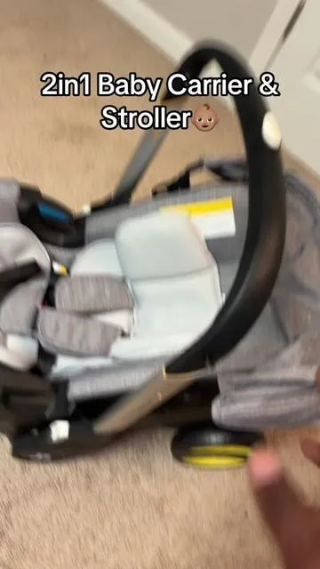A convertible baby stroller + car seat! #babystroller #babycarrier #carseat #tiktokshopstockup #momhacks  
