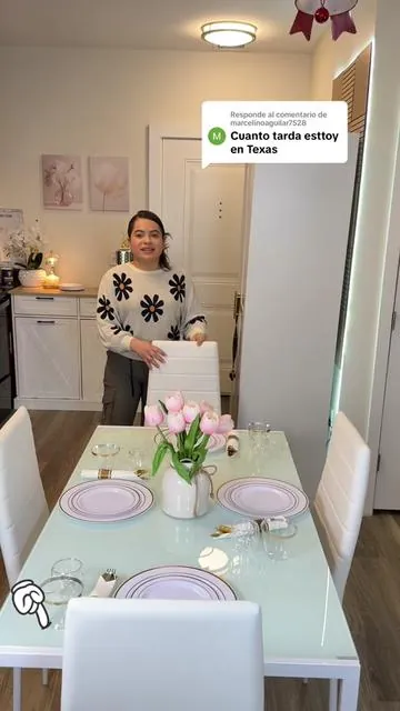 Respuesta a @marcelinoaguilar7528 el comedor perfecto para espacios pequeños ✨💖calidad 10/10   •2 sillas •4 sillas •6 sillas #dinning #chair #vidrio #set #kitchen 