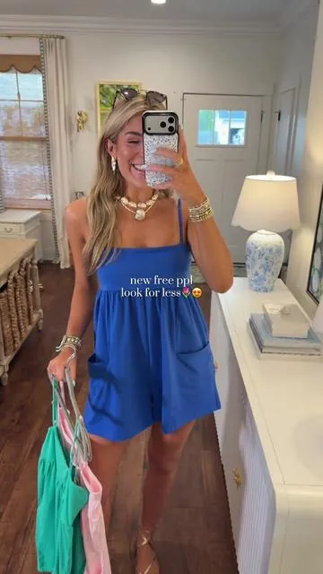 EEEKK new FP look for less just dropped👏🏼😍! These are going to go QUICK yall- hurry! So many good colors! Makes a cute swimmy coverup too! Wearing size M and I’m 5’9! #lookforless #boujeeonabudget #SummerFashion #vacationoutfits #comfybutcute 
