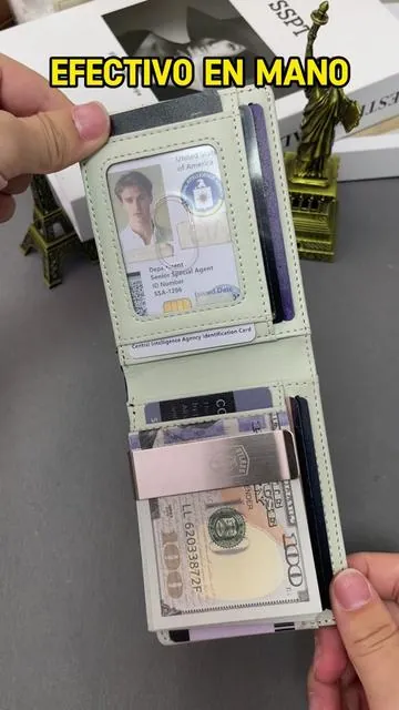 ¡Se agota rápido!#wallet #rfidwallet #menswallet #mensfashion #tiktokmademebuylt ZZH