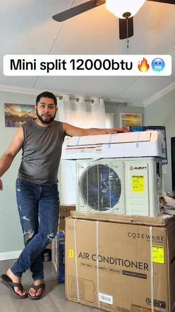 #minisplit #aireacondicionado #airconditioner #tiktokshop #hogar 