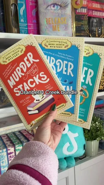 Cranberry Creek series jungles gives you a full mystery you solve while doing word searches 🕵️‍♀️📚 so perfect for a cozy night in 🧩 cozy mystery + puzzles combined   📚 3-book bundle (Cranberry Creek series)   🕵️‍♀️ solve clues as you go   ☕ small town bookstore vibes   🫐 bakery drama + 💀 mystery   💍 wedding + missing rings    #cranberrycreek  #puzzlegames #cozymystery #mysterybooks 