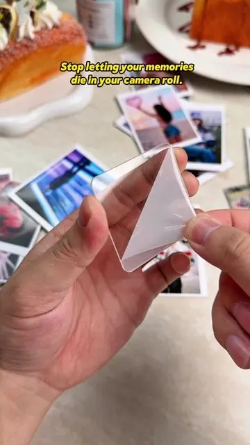 Stop letting memories get lost in your camera roll! Turn them into cute, high-quality fridge magnets on a budget. #summervibes #fathersdaygift #CraftSupplies #GiftIdeas #fyp 