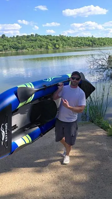 #inflatablekayak #outdoorlife #tiktokshop 