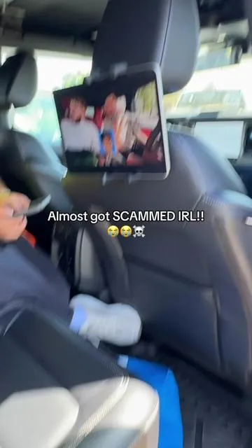 I knew she was fishy 😒#tiktokshopstockup #tiktokshopmothersdays #trending #roadtrip #tablet 
