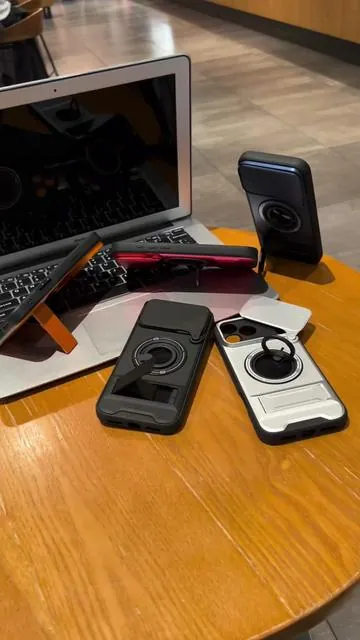 Shockproof Magnetic Case with Slide Camera Lens Protector For iphone17 16 15 1413 and Samsung GalaxyS25S24S23S22 S21 Ultra Plus Rotating Ring Holder.#samsunggalaxyphonecas e#CaseMagneticoGalaxyProtecci onComple ta #accesorios