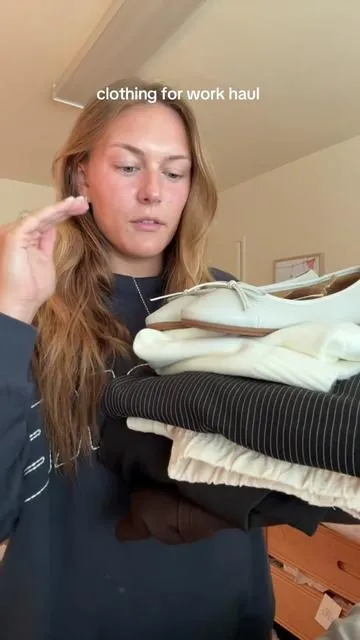 where are my business girlies at 🕴️#businesscasual #workoutfit #corporatelife #workattire #haul 