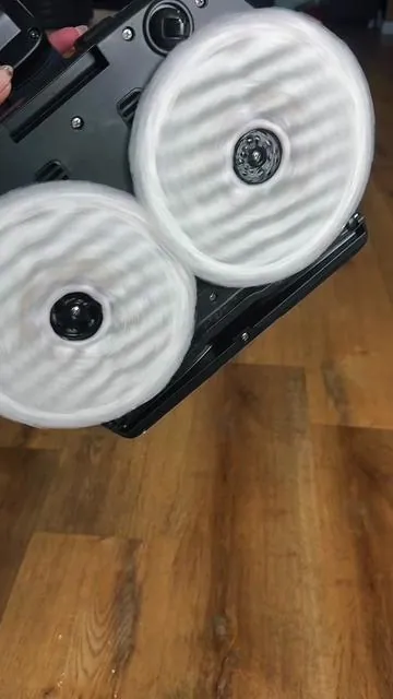 This Bissell Spinwave mop vac really blew my mind.  The fact that’s it’s a cordless wet dry vac that scrubs and makes floor cleaning easier!  I got it on a liquidation vacuum price @QVC, Inc #bissell #wetdryvacuumcleaner #floorcleaning #cleantok #tiktokshopcreatorpicks 