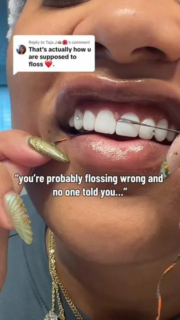 Replying to @Taja.J🪷🌺 so I really thought I was doing everything right this whole time… 😭 #o#oralcaref#flossingd#dentalhygienen#nobst#teethcare