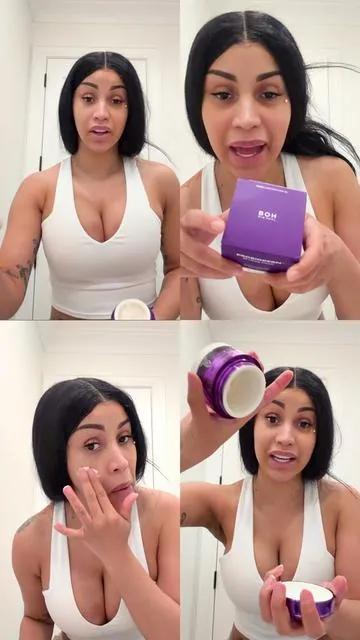 When Cardi B approves, you already know 👑💜 Our 3D Lifting Cream just got the royal stamp — and it’s up to 40% OFF. Don’t sleep on this. #boh #cardib #3dliftingcream #koreanskincare #nightcream 