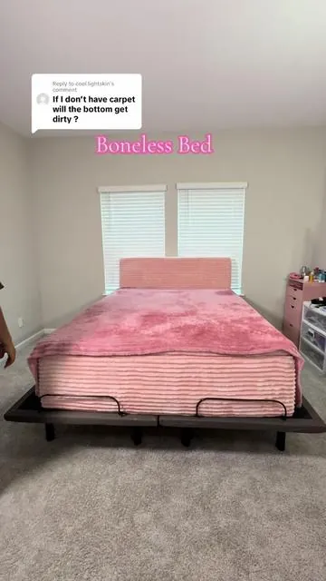 Replying to @cool lightskin you sit the boneless bed on a frame of your choice.  #naturallyb  #bedframe  #bedframes  #summervibes  #tiktokshopmothersday 
