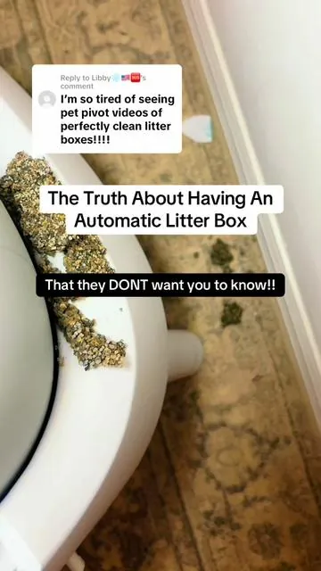 Replying to @Libby❄️🇺🇸🆘 🤮honestly idk why they feel the need to lie about these things 🤥🤬 So here’s the actual truth from someone that has cats! #honestreview #review #automaticlitterbox #SummerVibes #petlover 
