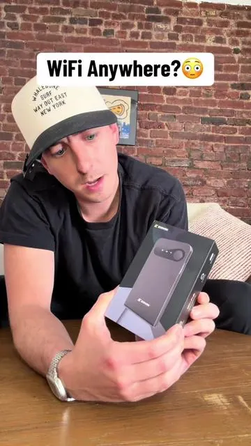 This portable WiFi hotspot allows me to stay connected anywhere when traveling, on the road, or outdoors. Compact, easy to use, and designed to connect multiple devices wherever I am. #wifi #portablewifi #travel #traveltech #tiktokmademebuyit 
