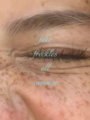 carry it with me everywhere.. . . . #whimsy #summer2026 #fakefreckles #frecklepen #beachgirl summer aesthetic tan 