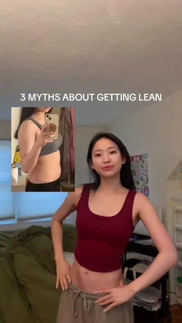 3 MYTHS ABOUT GETTING LEAN 1. Calories Perfection 2. Protein goal  3. Cutting out specific food groups #lean #toned #fitness #health 