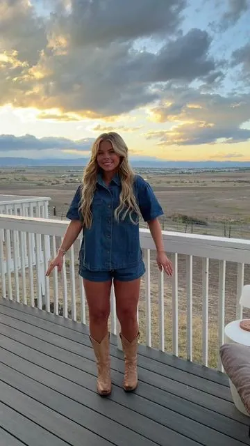 yeehaw chic #fyp #fashioninspo #fitcheck #denim #set 