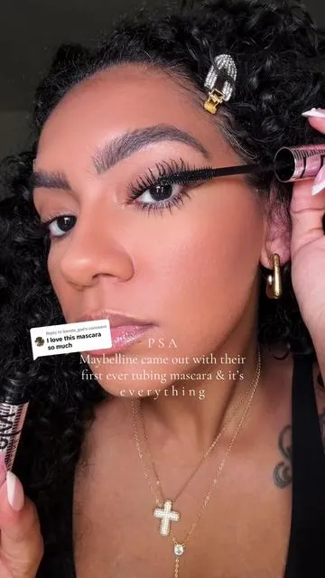 Replying to @leenda_gsd it’s my fave❤️‍🔥 @Maybelline NY #maybellinemascara #tubingmascara #mascara 